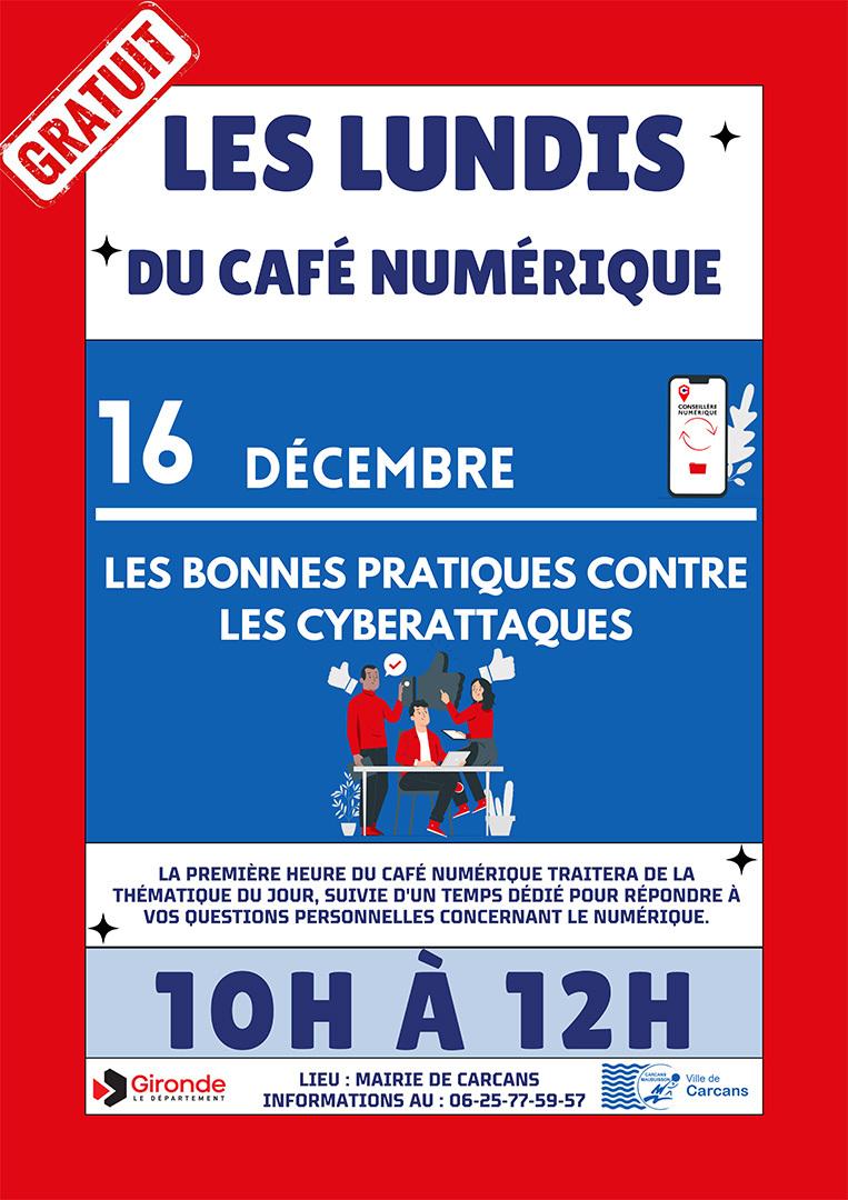 Affiche cafe numerique carcans 1612