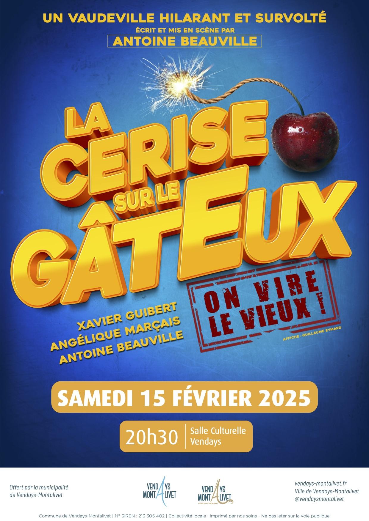 Affiche la cerise sur le gateux 15022025