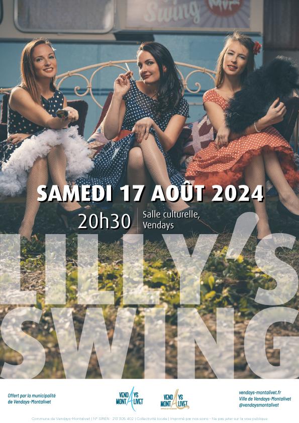 Affiche lilly sswing 17 aout 2024