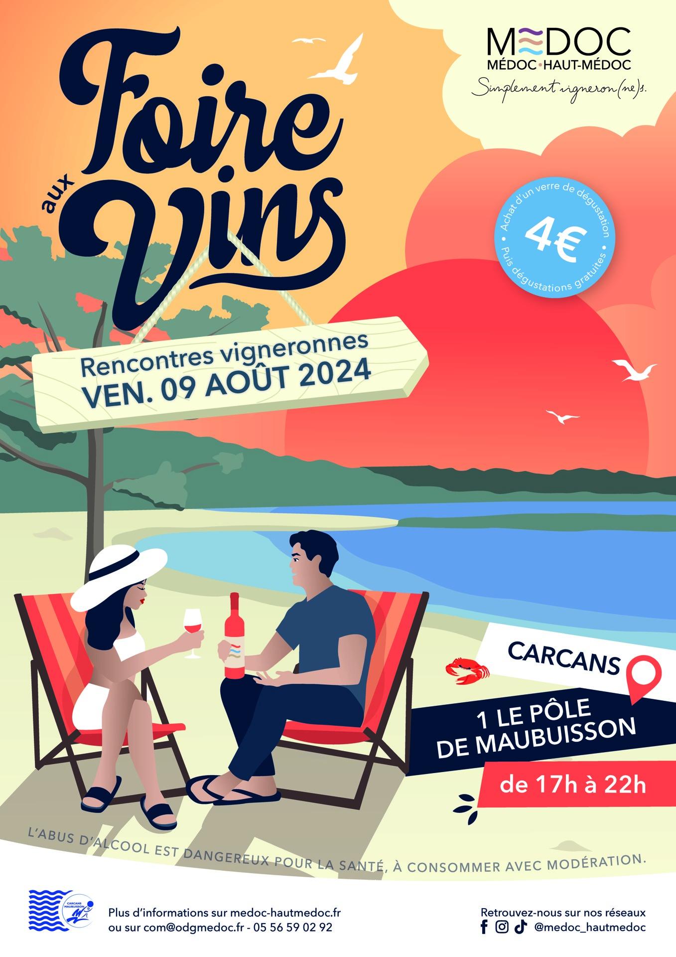 Foire aux vins carcans 0908