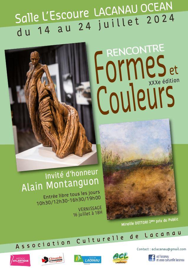 Formes et couleurs 14 au 24 juillet