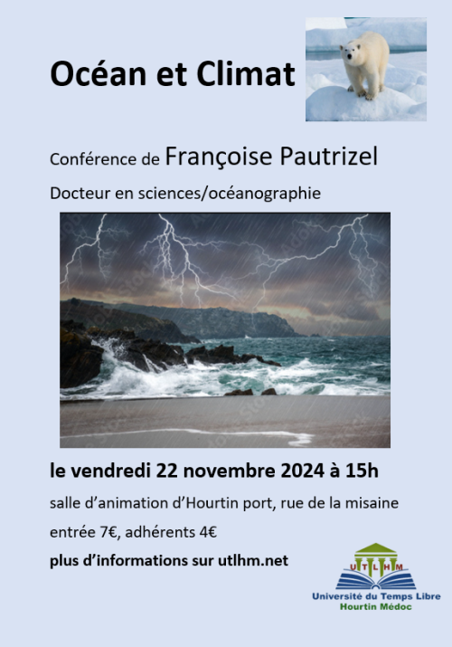 Ocean et climat affiche